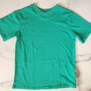 Cherokee boys 6-7 year crew neck pullover short sleeve t-shirt bright green